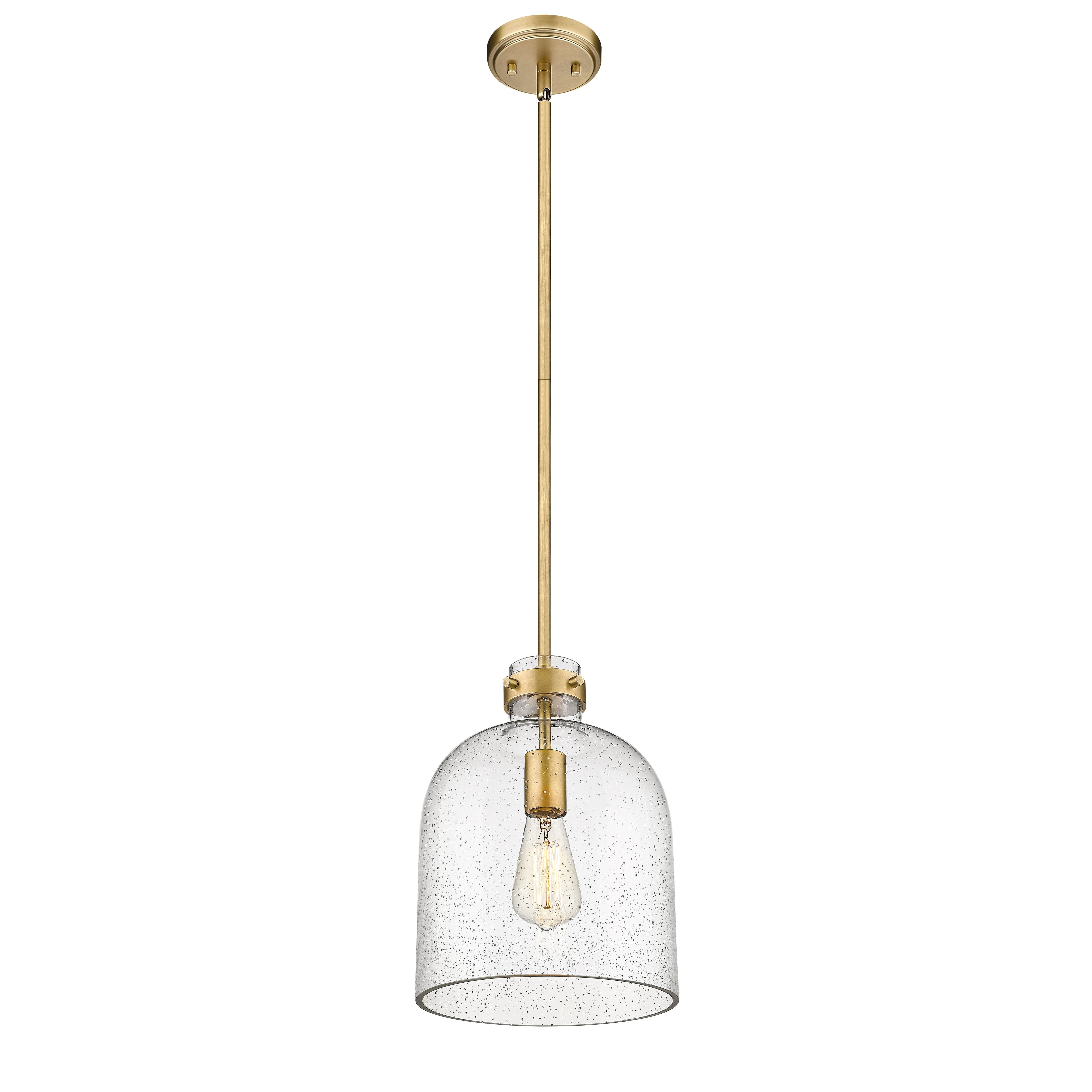 Z-Lite 817-9RB Pearson Pendant in Rubbed Brass alternative view 2
