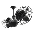 Matthews Fan Company - Vent-Bettina 42" Ceiling Fan - VB-BK-MTL - Canada Light Shop