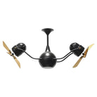 Matthews Fan Company - Vent-Bettina 42" Ceiling Fan - VB-BK-WD - Canada Light Shop