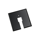 Kendal Lighting - Track Accessory Box Cover Plate - TA007-BLK - Canada Light Shop