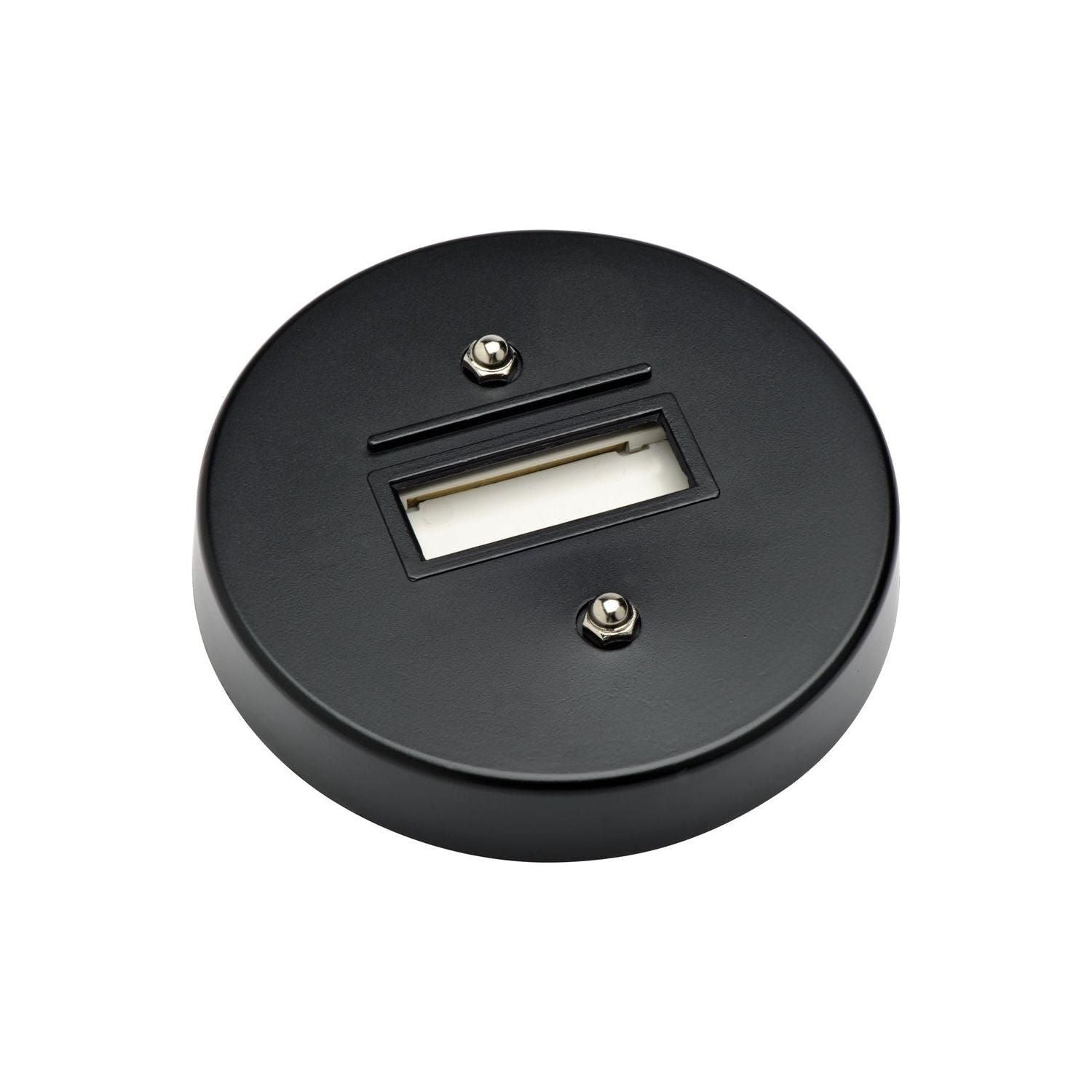 Kendal Lighting - Track Accessory Monopoint Adaptor Plate - TA011-BLK - Canada Light Shop