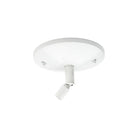 Kendal Lighting - Track Accessory Swivel Canopy for Stem Kit - TA014-SW-WH - Canada Light Shop