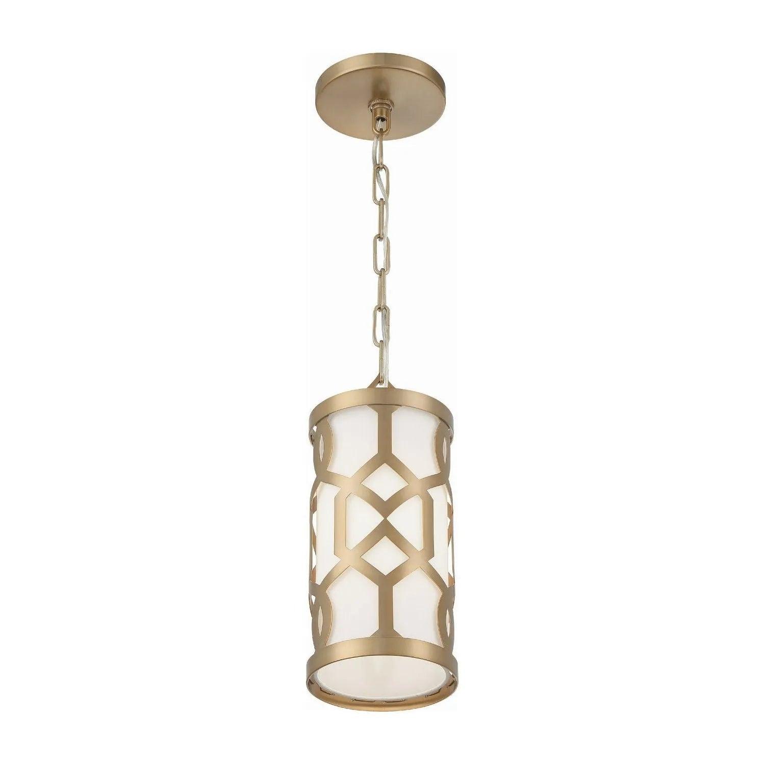 Crystorama - Jennings One Light Pendant - 2260-AG - Canada Light Shop