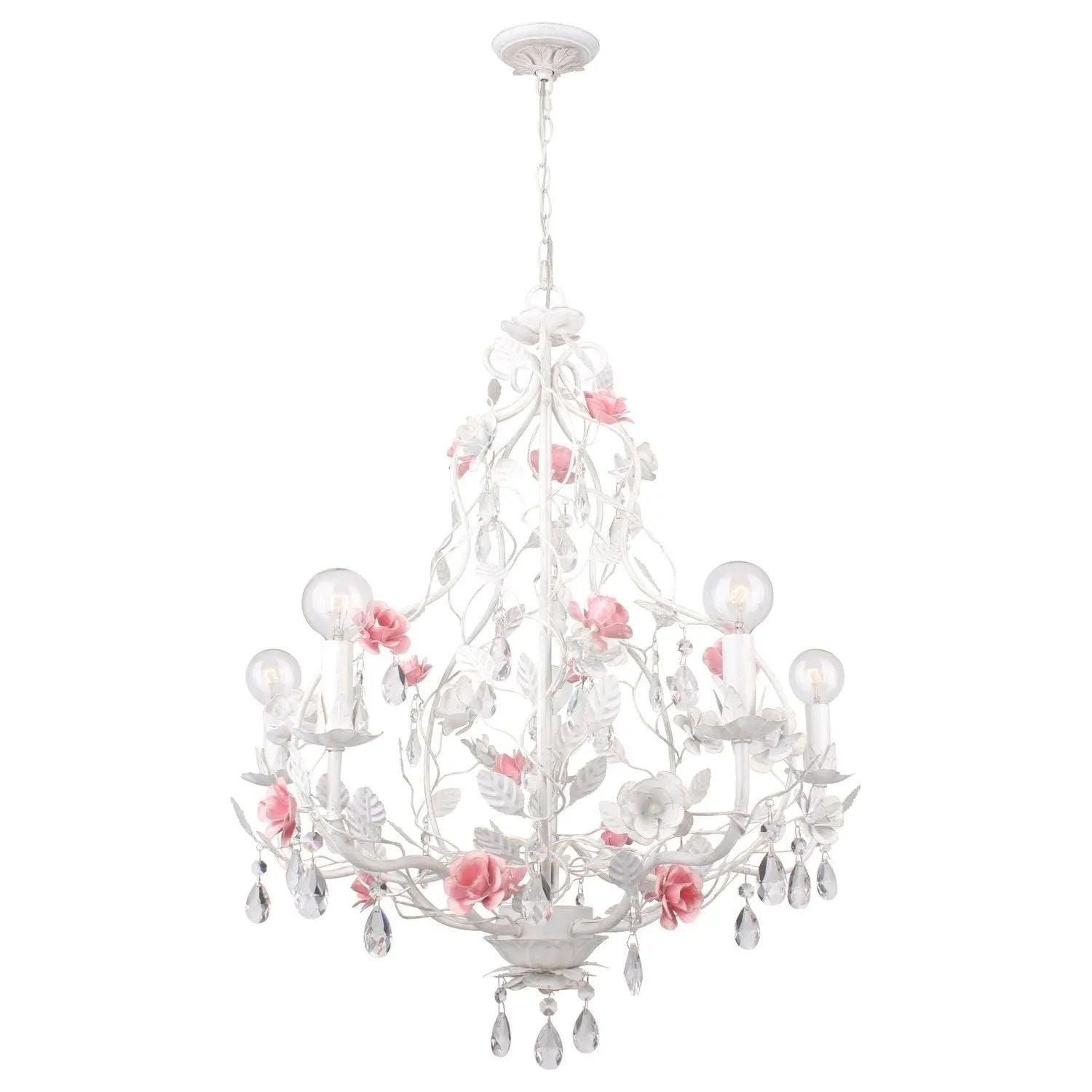 Crystorama - Lola Chandelier - 4856-WW - Canada Light Shop