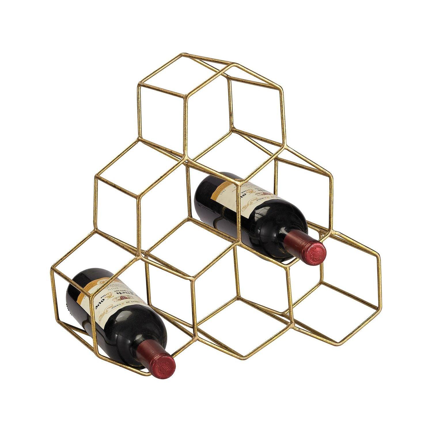 ELK Home - Angular Study Wine Rack - 51-026 - Canada Light Shop