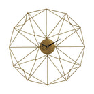 ELK Home - Angular Wirework Clock - 51-029 - Canada Light Shop