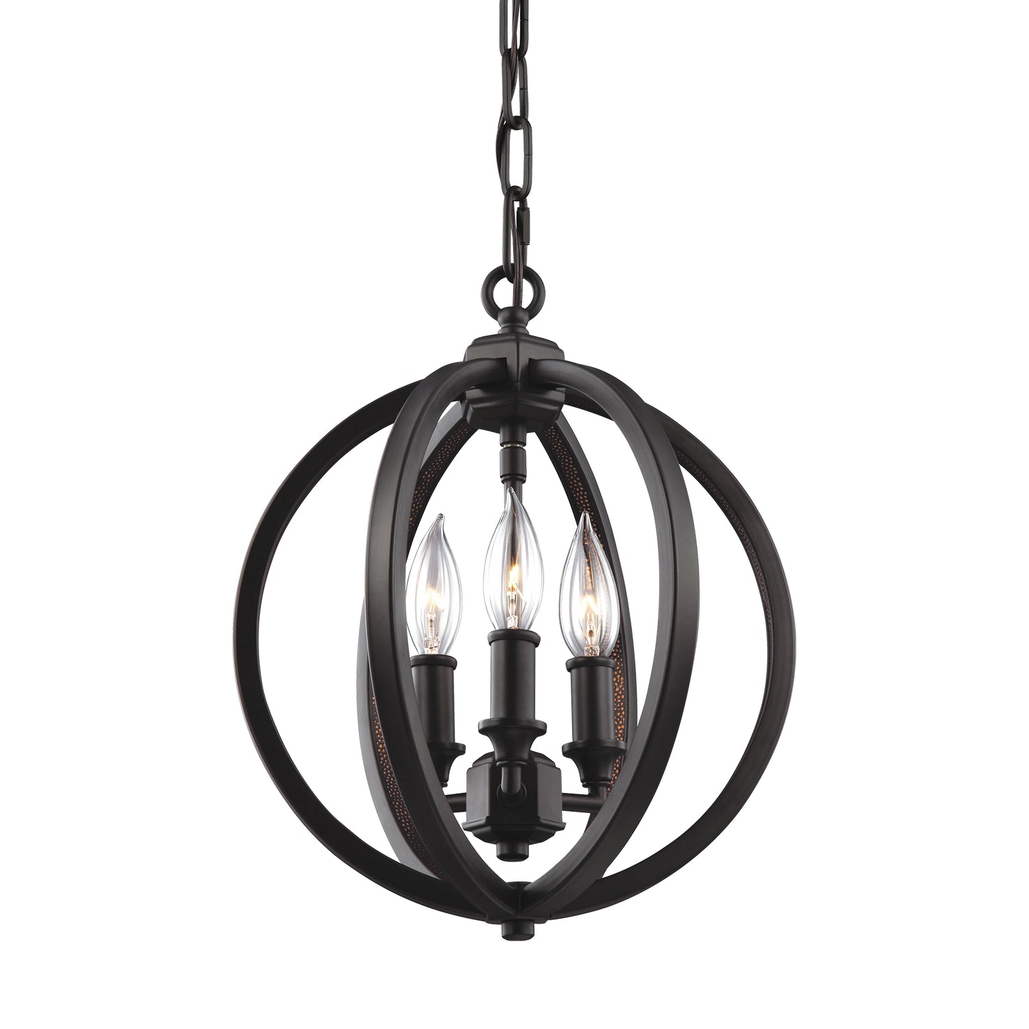 Visual Comfort Studio Canada - F3059/3ORB - Three Light Pendant - Corinne - Oil Rubbed Bronze