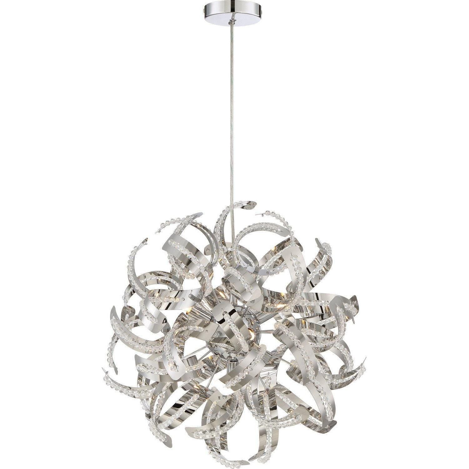 Quoizel - Ribbons Pendant - RBN2817CRC - Canada Light Shop