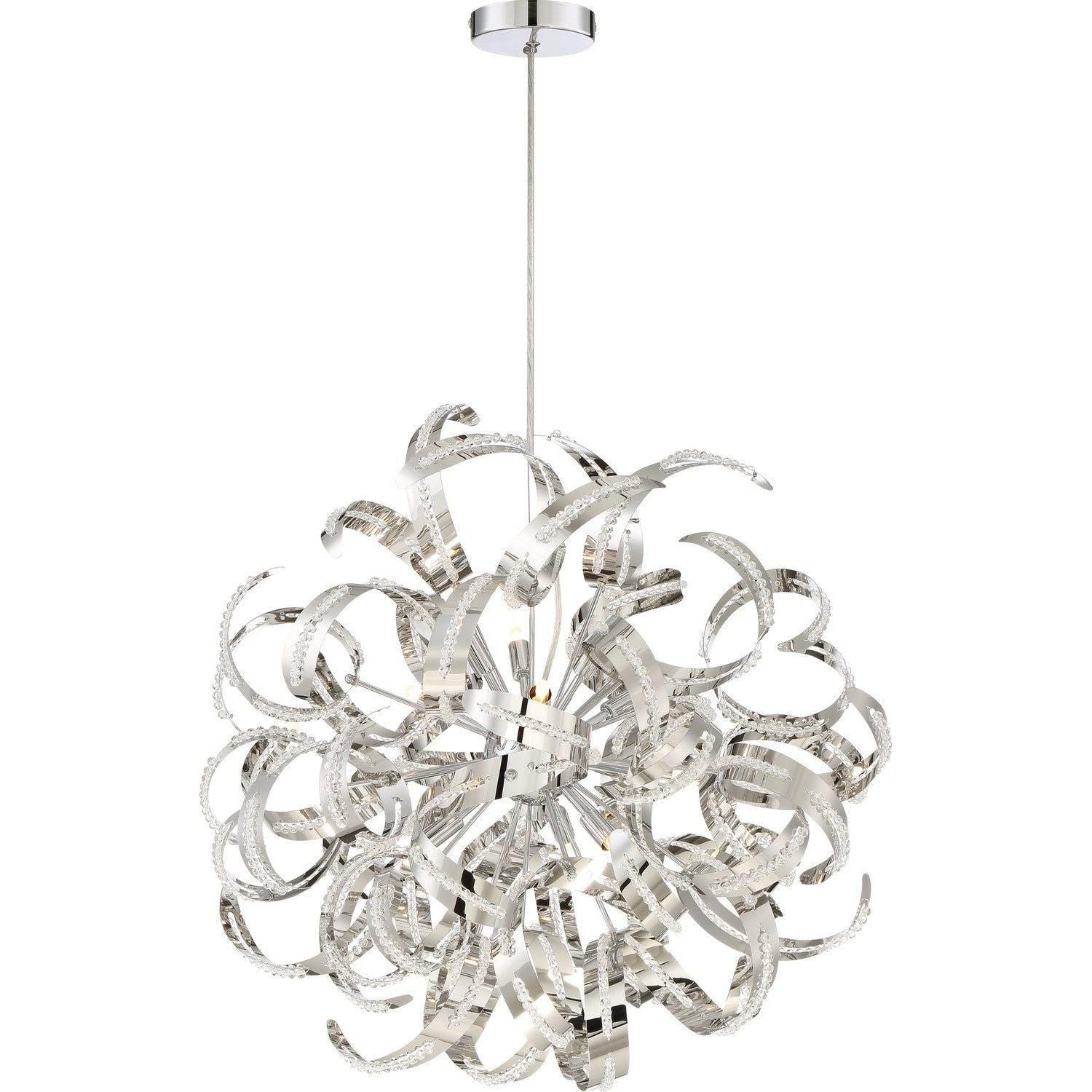 Quoizel - Ribbons Pendant - RBN2823CRC - Canada Light Shop