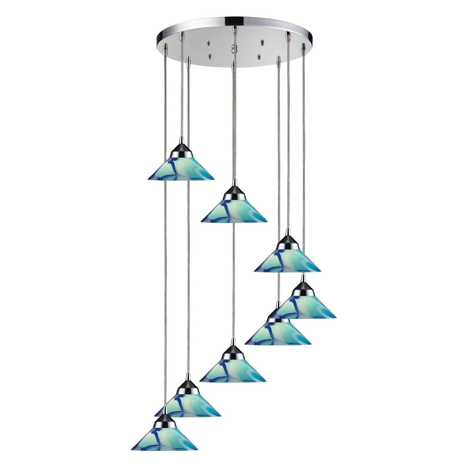 ELK Home - Refraction Pendant - 1477/8R-CAR - Canada Light Shop