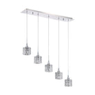 Kendal Lighting - Lustra Bar - PF61-5LBR-CH - Canada Light Shop