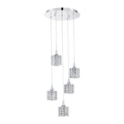 Kendal Lighting - Lustra Pan - PF61-5LPA-CH - Canada Light Shop