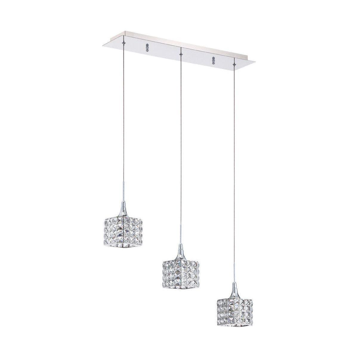 Kendal Lighting - Shimera Bar - PF62-3LBR-CH - Canada Light Shop