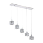 Kendal Lighting - Shimera Bar - PF62-5LBR-CH - Canada Light Shop