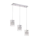 Kendal Lighting - Politan Bar - PF63-3LBR-CH - Canada Light Shop
