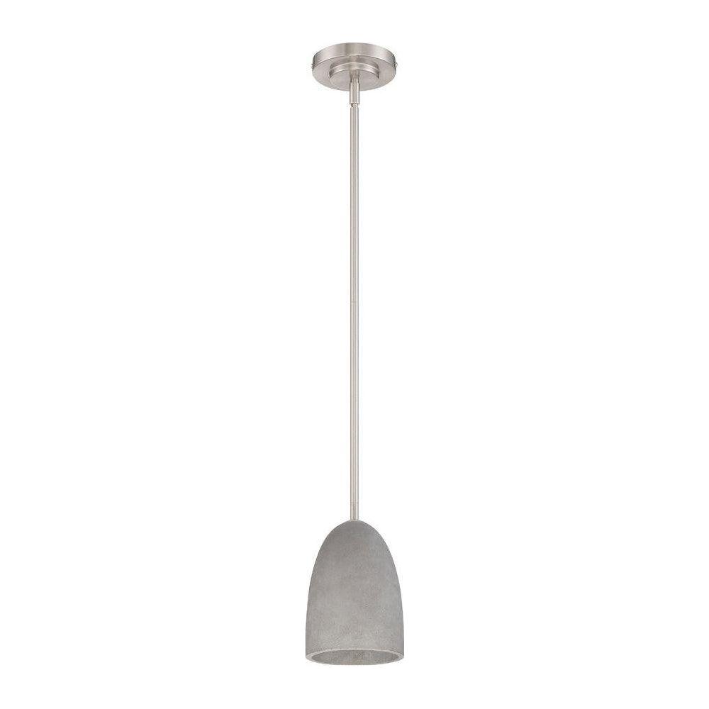 Kendal Lighting - Maysen Pendant - PF66-1LPE-SN - Canada Light Shop
