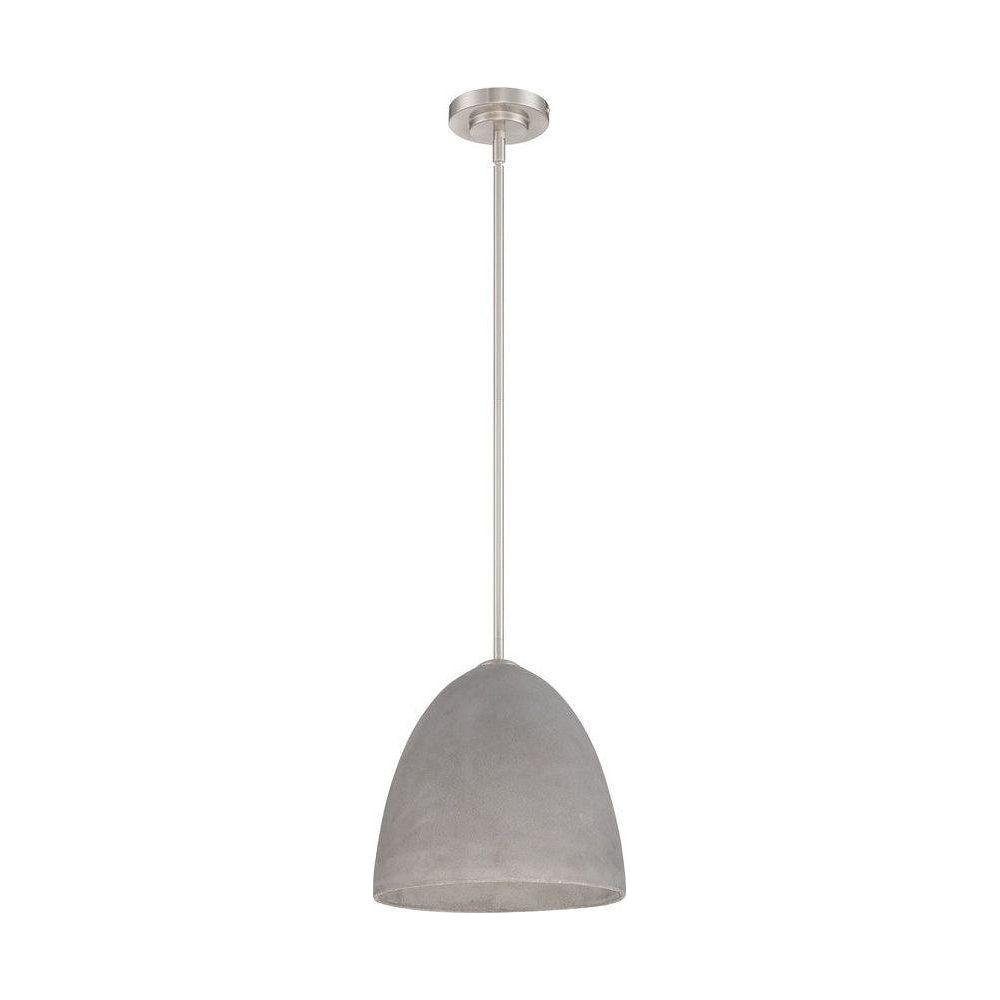 Kendal Lighting - Maysen Pendant - PF69-1LPE-SN - Canada Light Shop