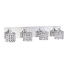 Kendal Lighting - Lustra Vanity Light - VF7100-4L-CH - Canada Light Shop