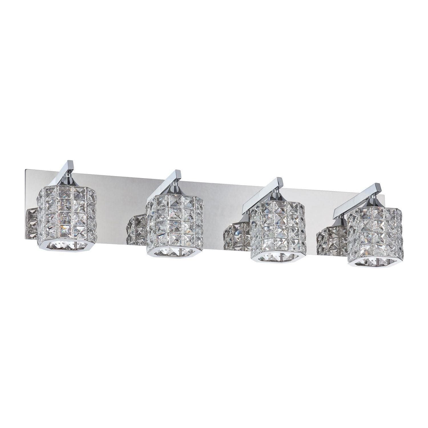 Kendal Lighting - Shimera Vanity Light - VF7200-4L-CH - Canada Light Shop