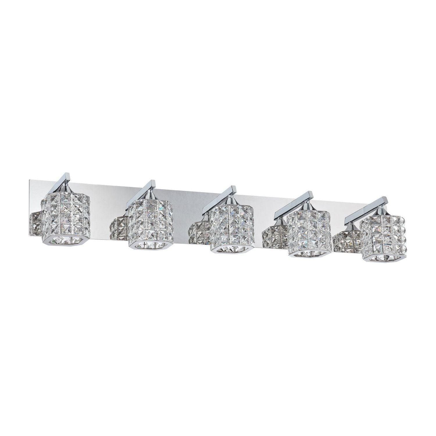 Kendal Lighting - Shimera Vanity Light - VF7200-5L-CH - Canada Light Shop