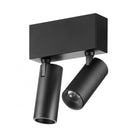 Avenue Lighting - ML4002-BK - LED Double Head Spot Light - Avenue Lighting Magnetix - Black