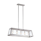 Visual Comfort Studio Canada - F3073/5PN - Five Light Island Chandelier - Harrow - Polished Nickel