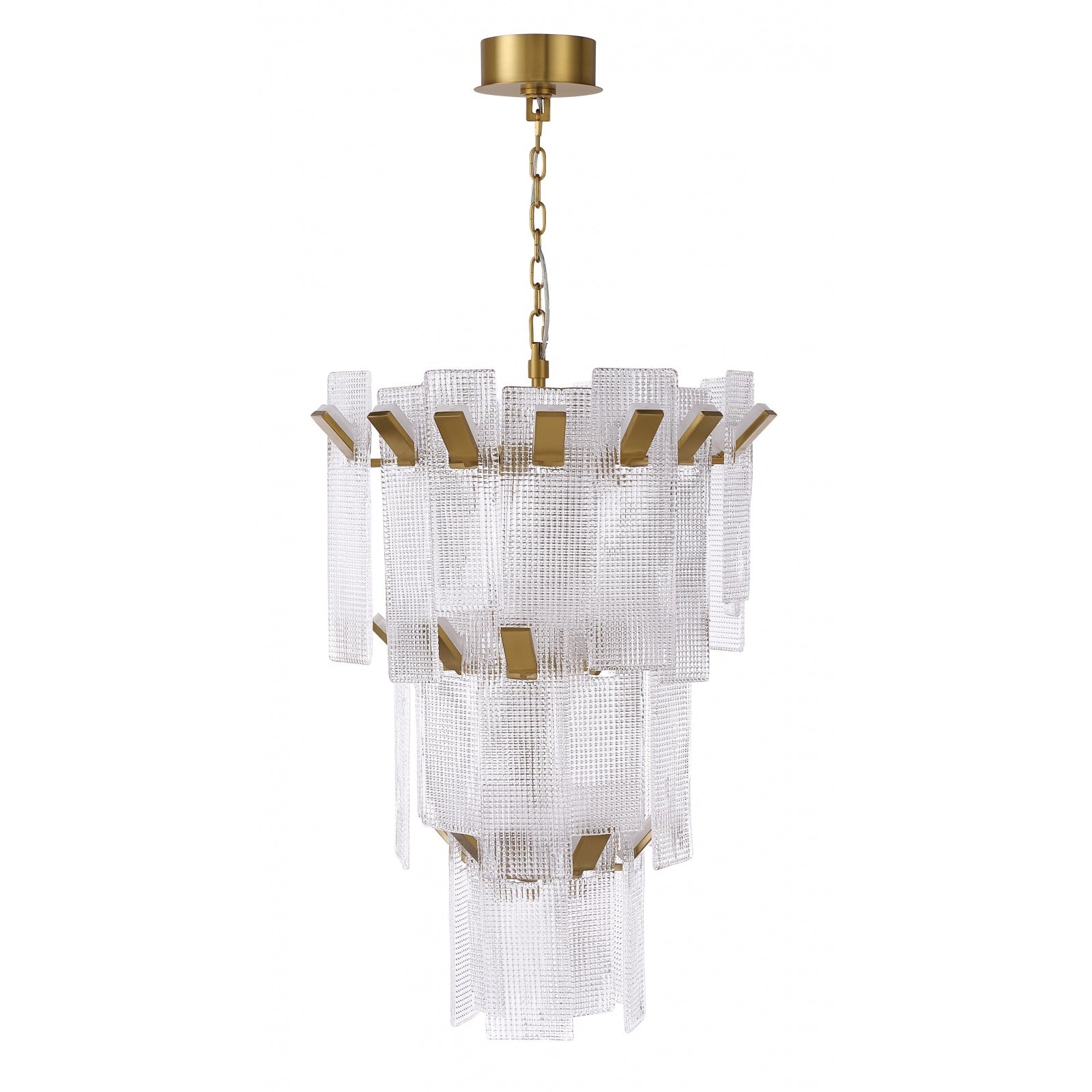 Avenue Lighting - HF7181-AGB - LED Pendant - Belmont - Aged Golden Brass