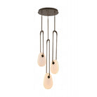 Avenue Lighting - HF7103-AB-WHT - LED Pendant - Palmea - Aged Brass