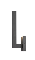 Z-Lite 576S-BK-LED Edge Outdoor Wall Light in Matte Black