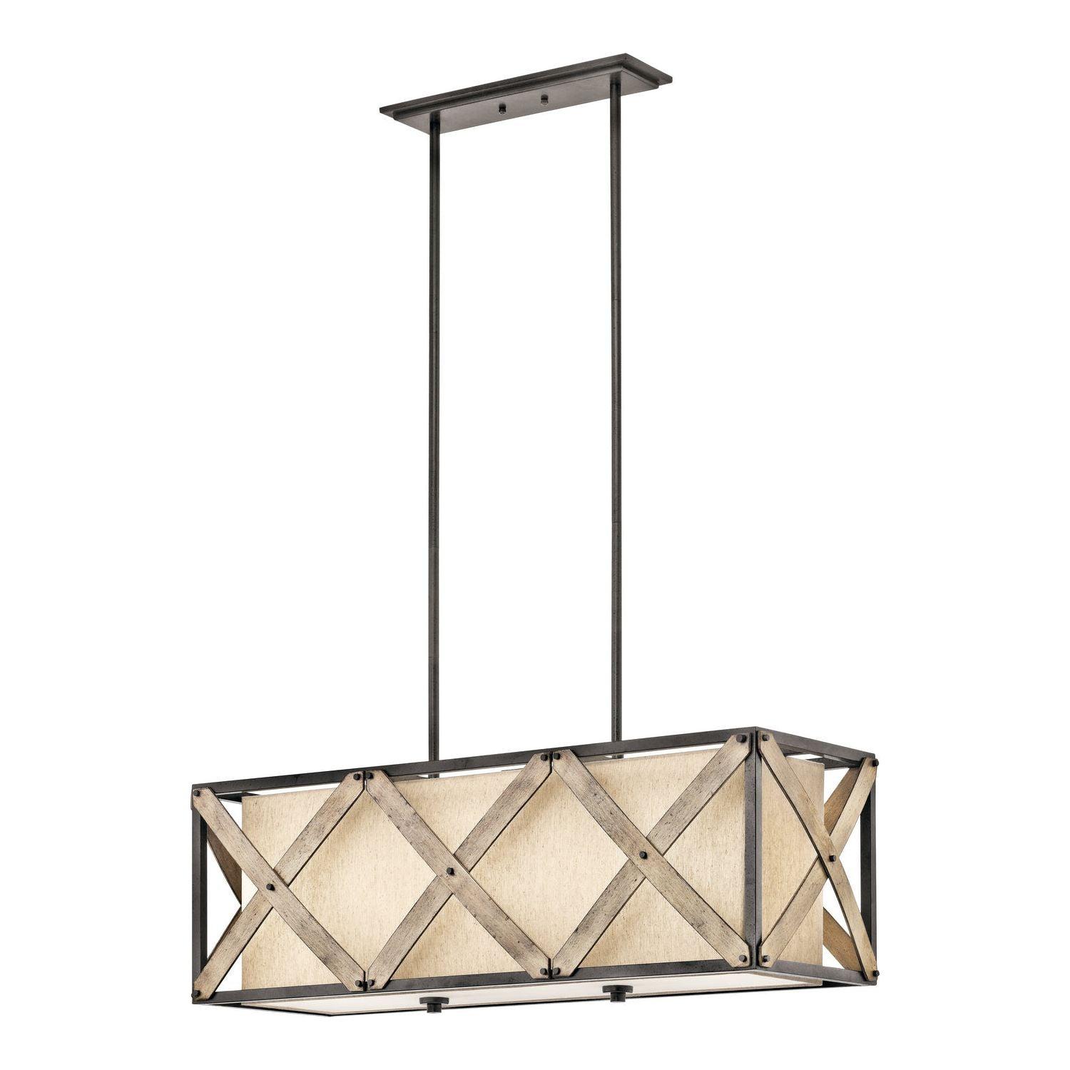 Kichler - Cahoon Linear Chandelier - 43774AVI - Canada Light Shop