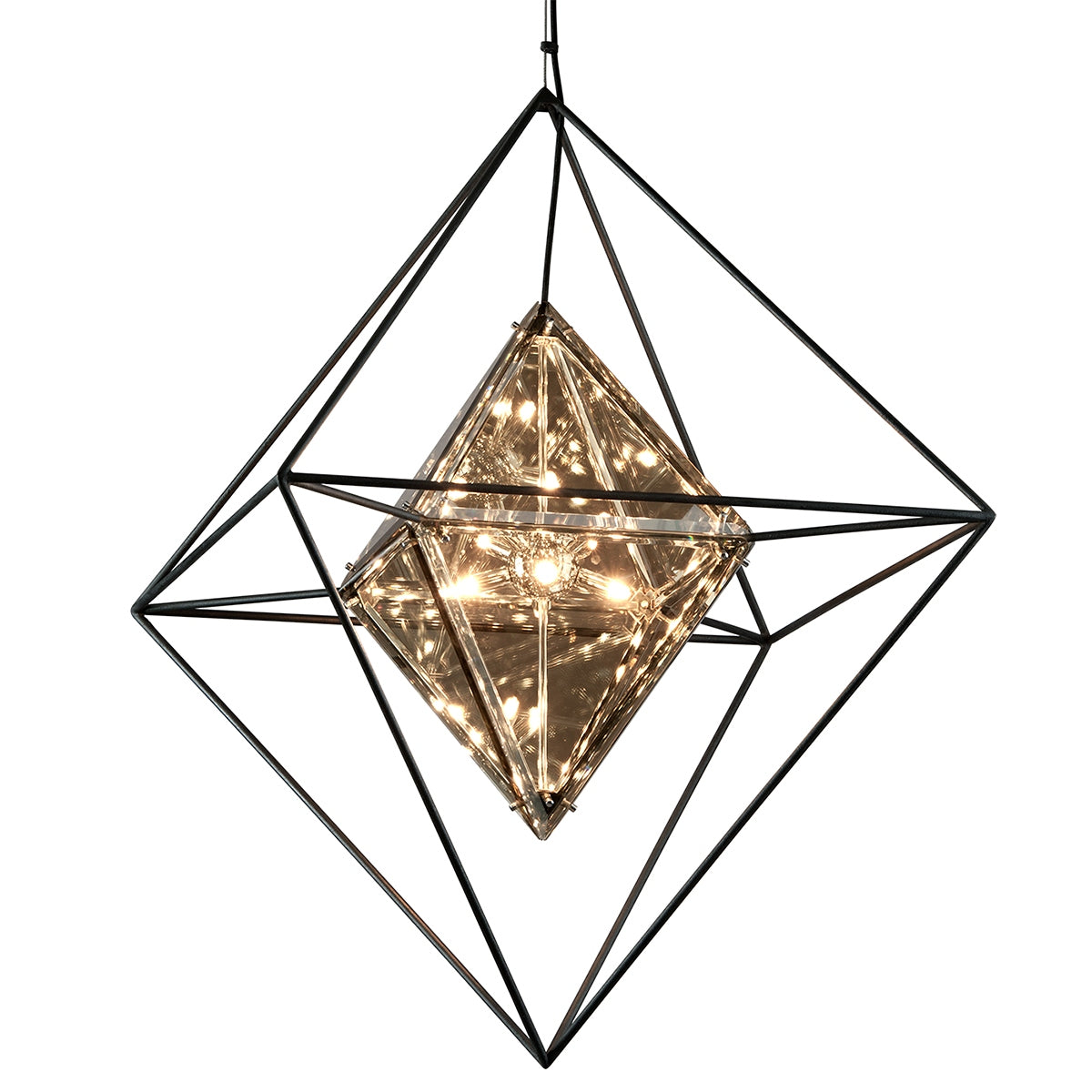 Troy Lighting Canada - F5327-TRN - Eight Light Chandelier - Epic - Forged Iron