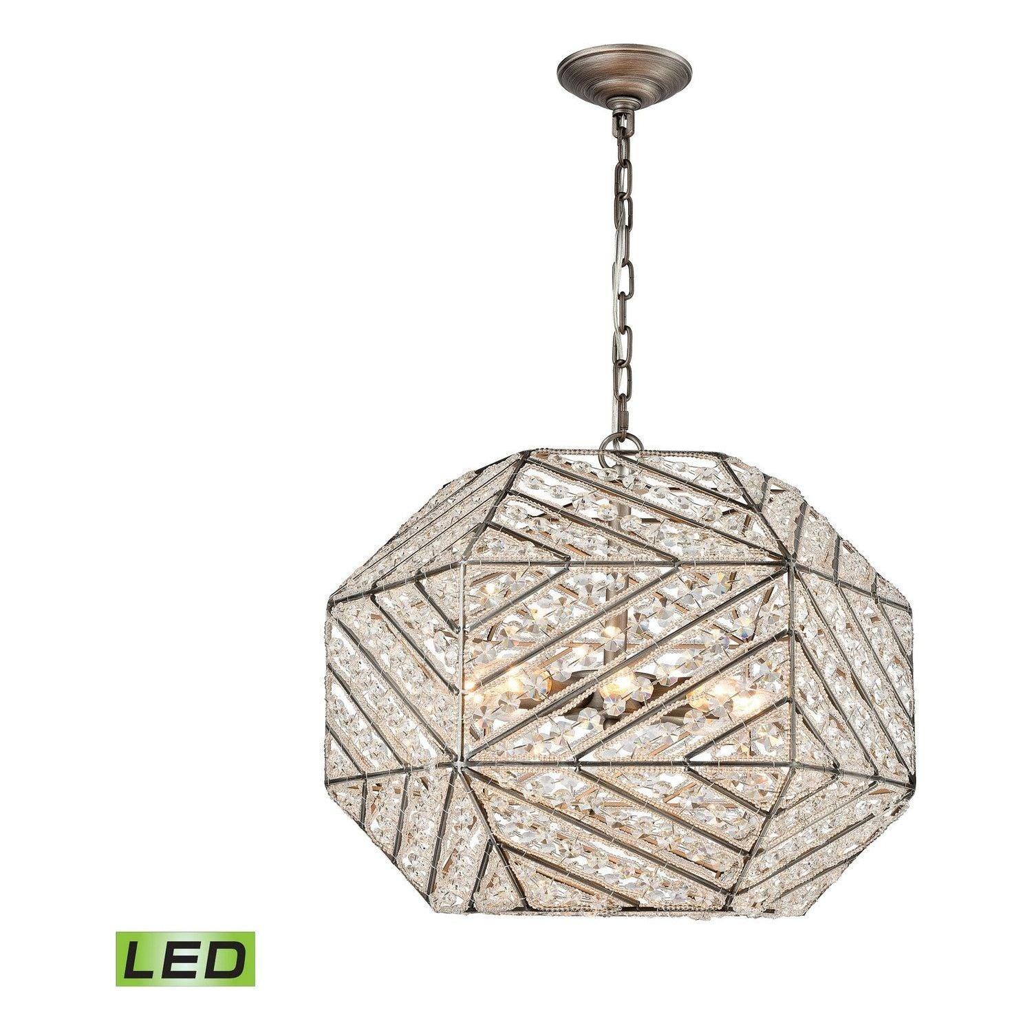 ELK Home - Constructs LED Chandelier - 11837/8-LED - Canada Light Shop