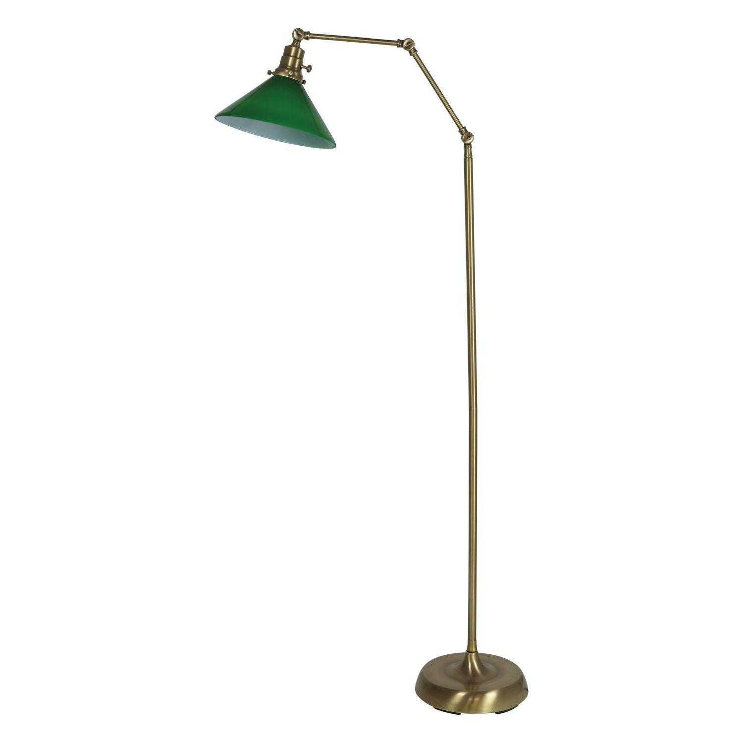 House of Troy - Otis Floor Lamp - OT600-AB-GR - Canada Light Shop