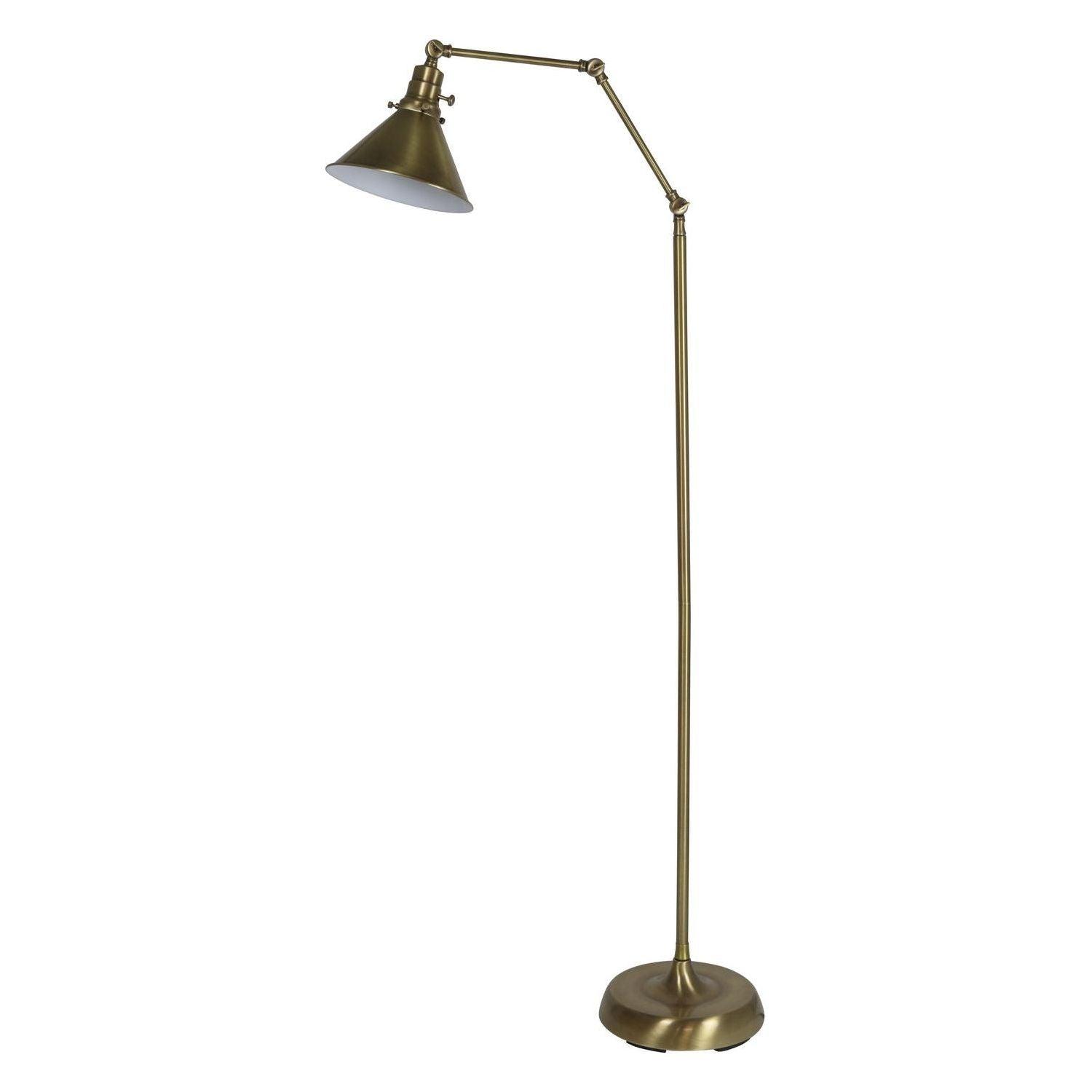House of Troy - Otis Floor Lamp - OT600-AB-MS - Canada Light Shop