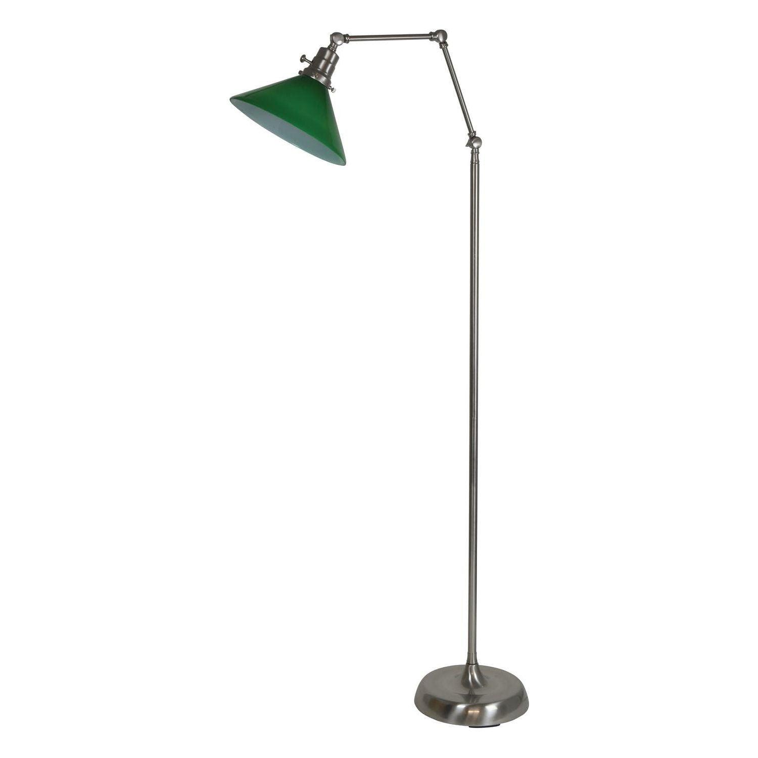 House of Troy - Otis Floor Lamp - OT600-SN-GR - Canada Light Shop