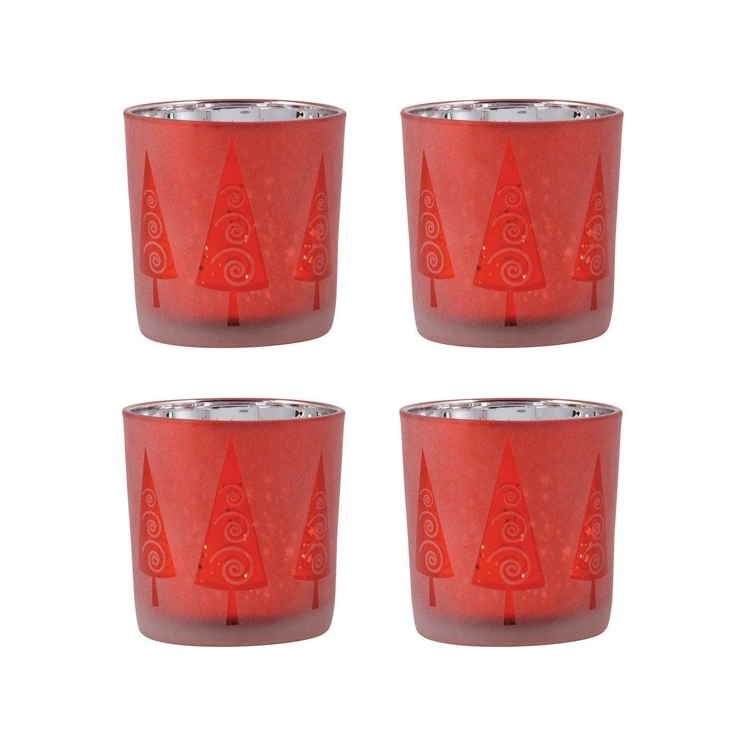 ELK Home - Modern Trees Tree Votives (Set Of 4) - 394560/S4 - Canada Light Shop
