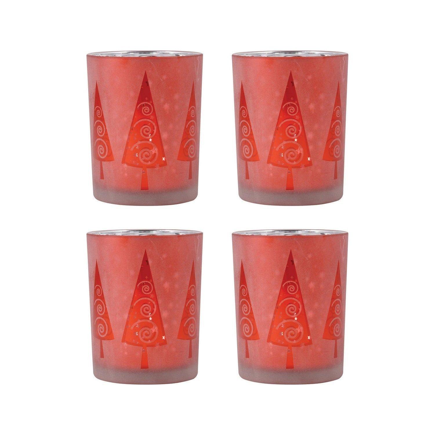 ELK Home - Modern Trees Pillar Holders (Set Of 4) - 394577/S4 - Canada Light Shop