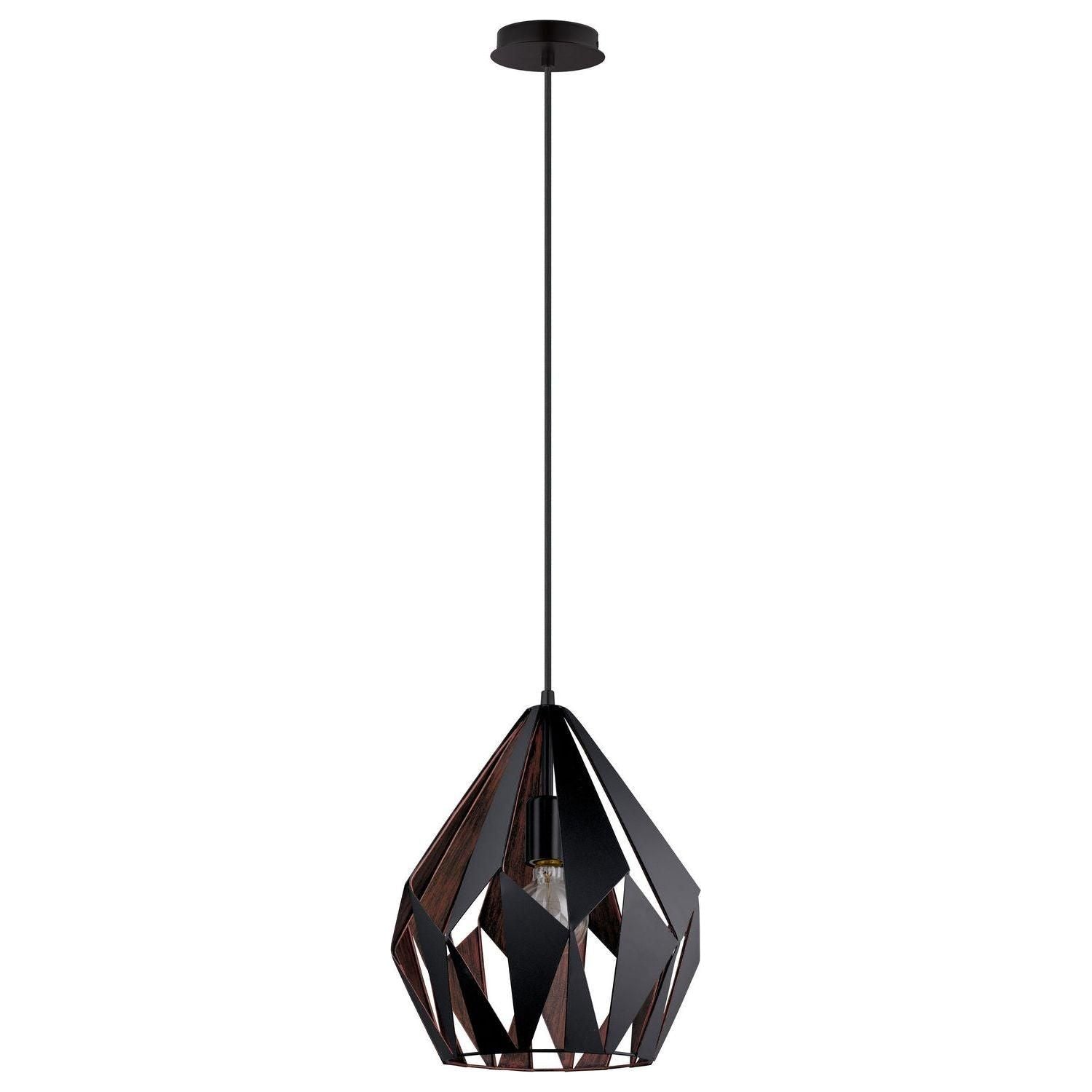 Eglo Lighting - Carlton 1 Pendant - 49254A - Canada Light Shop