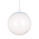 Visual Comfort Studio Canada - 6018EN3-15 - One Light Pendant - Leo - Hanging Globe - White