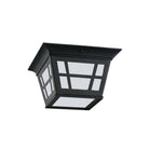 Generation Lighting Canada - 79131-12 - Two Light Outdoor Flush Mount - Herrington - Black