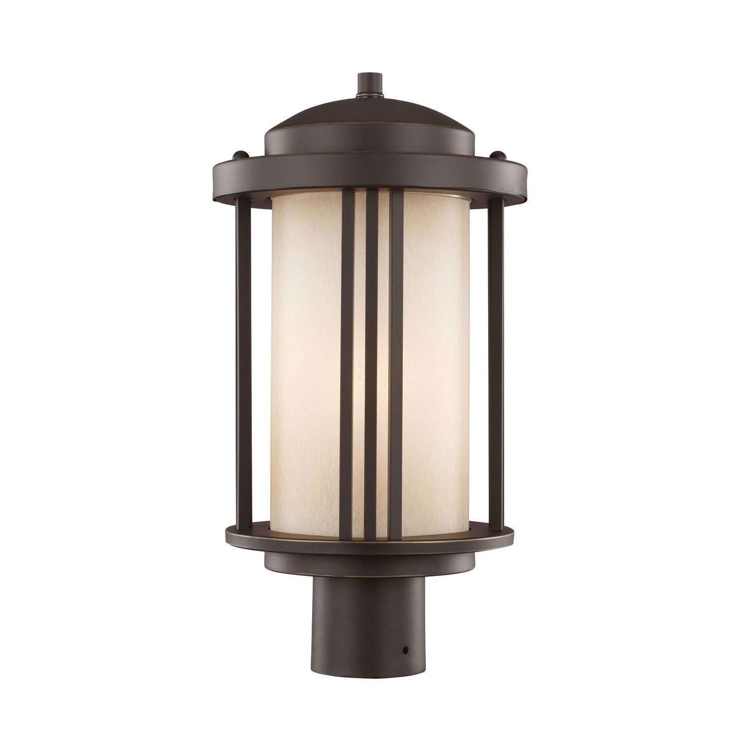 Generation Lighting Canada - 8247901EN3-71 - One Light Outdoor Post Lantern - Crowell - Antique Bronze