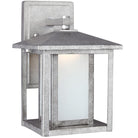Generation Lighting Canada - 89029-57 - One Light Outdoor Wall Lantern - Hunnington - Weathered Pewter