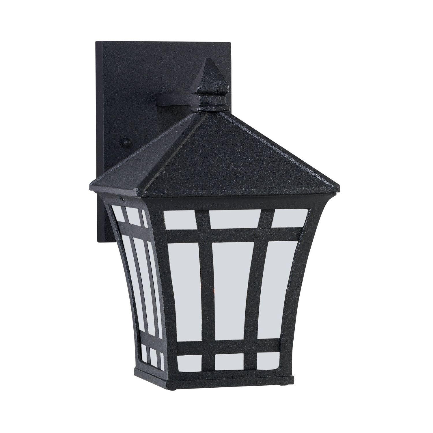 Generation Lighting Canada - 89131-12 - One Light Outdoor Wall Lantern - Herrington - Black