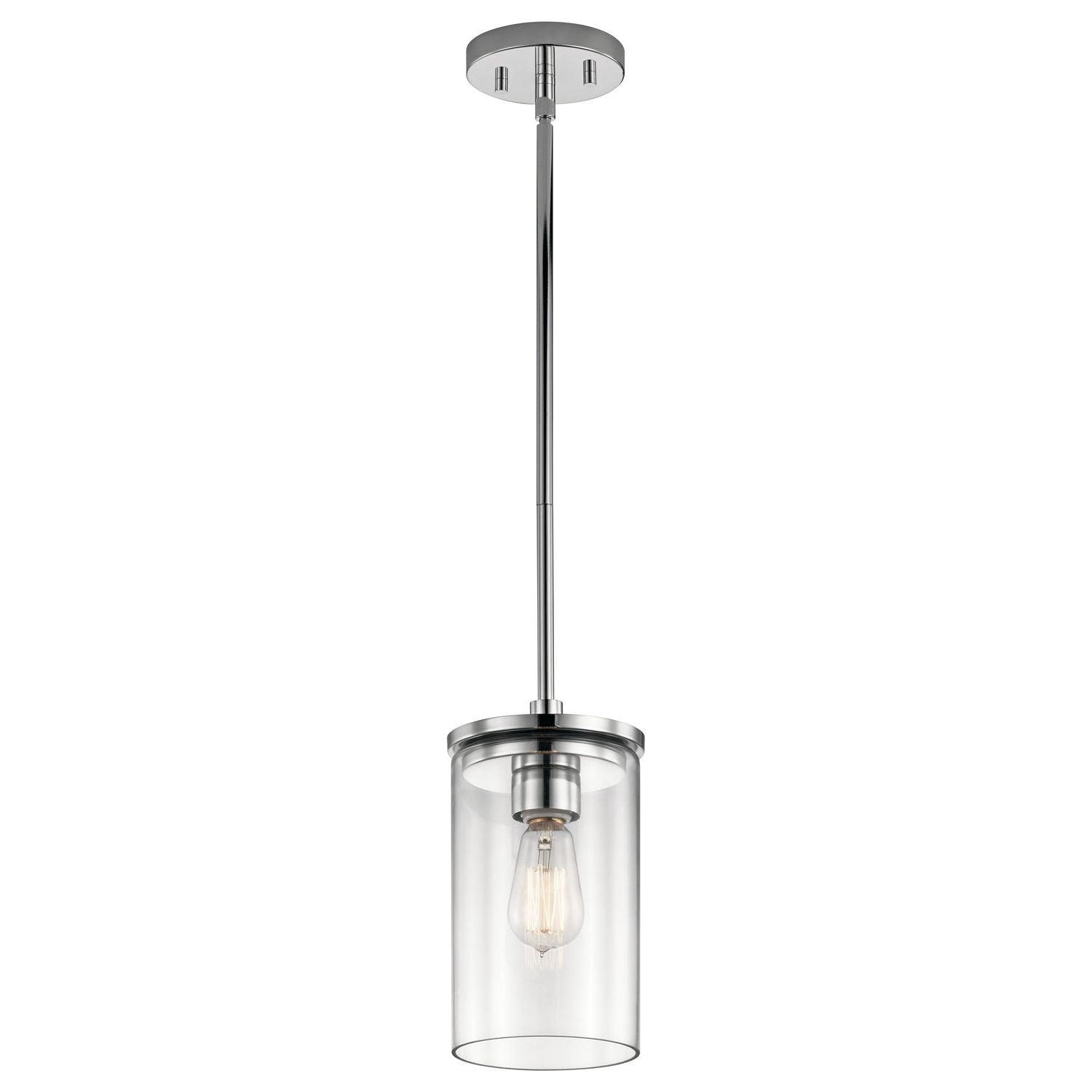 Kichler - Crosby Mini Pendant - 43996CH - Canada Light Shop
