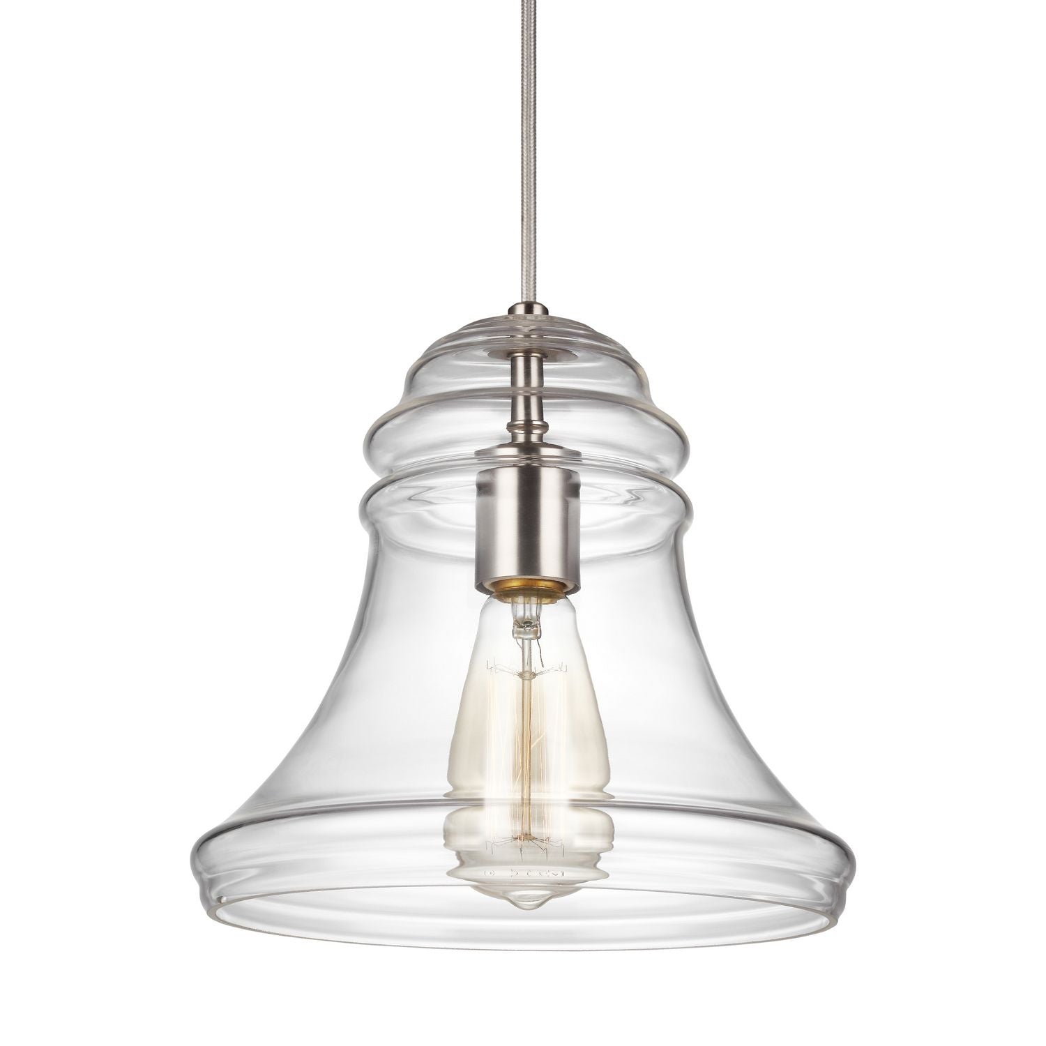 Visual Comfort Studio Canada - P1440SN - One Light Mini-Pendant - Doyle - Satin Nickel