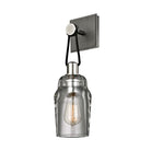 Troy Lighting Canada - B5991-GRA/PN - One Light Wall Sconce - Citizen - Graphite And Polished Nickel