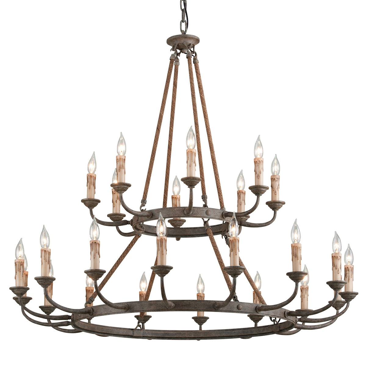 Troy Lighting Canada - F6118-EB - 24 Light Chandelier - Cyrano - Earthen Bronze