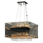 Troy Lighting Canada - F5905-BRZ/PC - Eight Light Chandelier - Apollo - Bronze/Polished Chrome