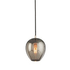 Troy Lighting Canada - F4293-TBK/PN - One Light Pendant - Odyssey - Textured Black & Polish Nickel