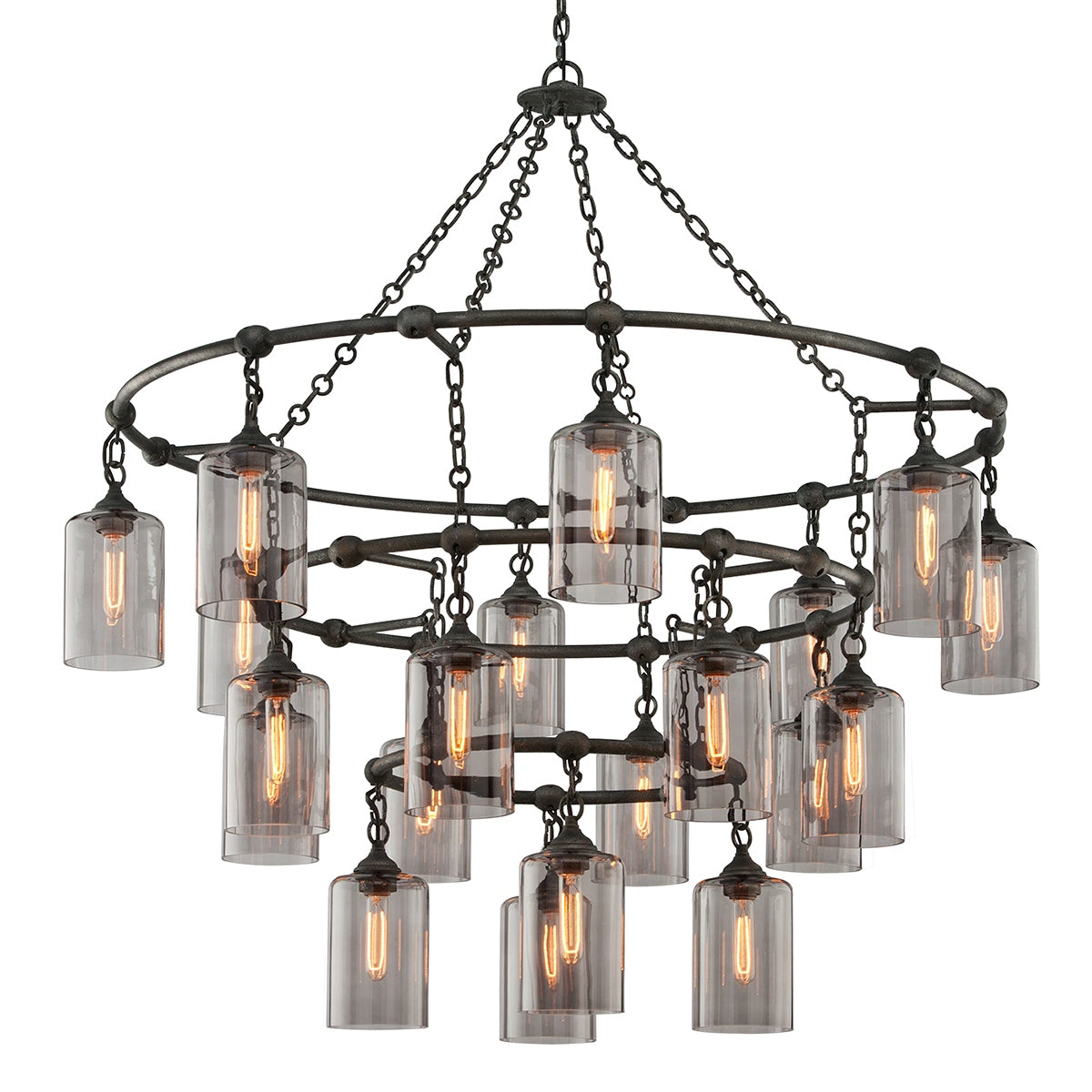 Troy Lighting Canada - F4426-APW - 20 Light Chandelier - Gotham - Aged Pewter